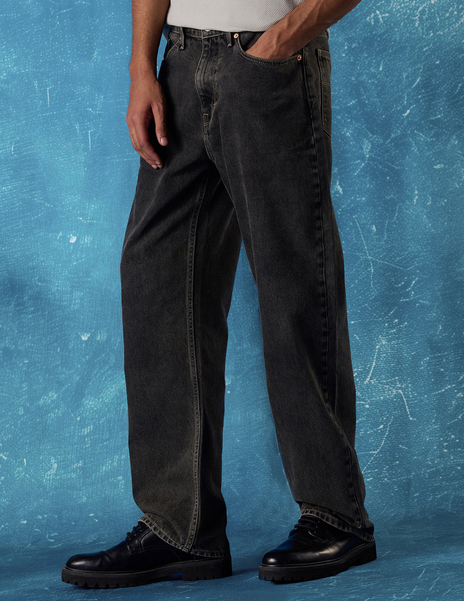 Flying Machine Men Cobain 90's Loose Fit Jeans