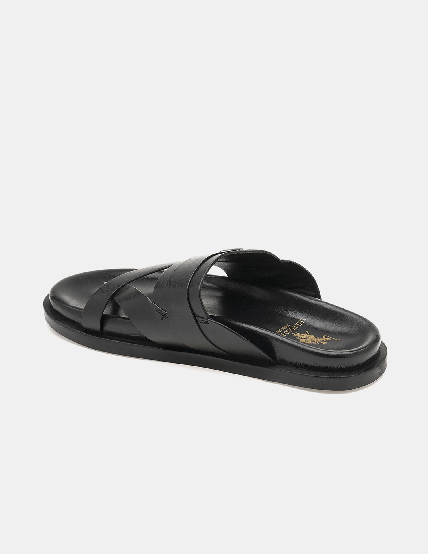 U.S. Polo Assn. Men Buckle Strap Koke Sandals