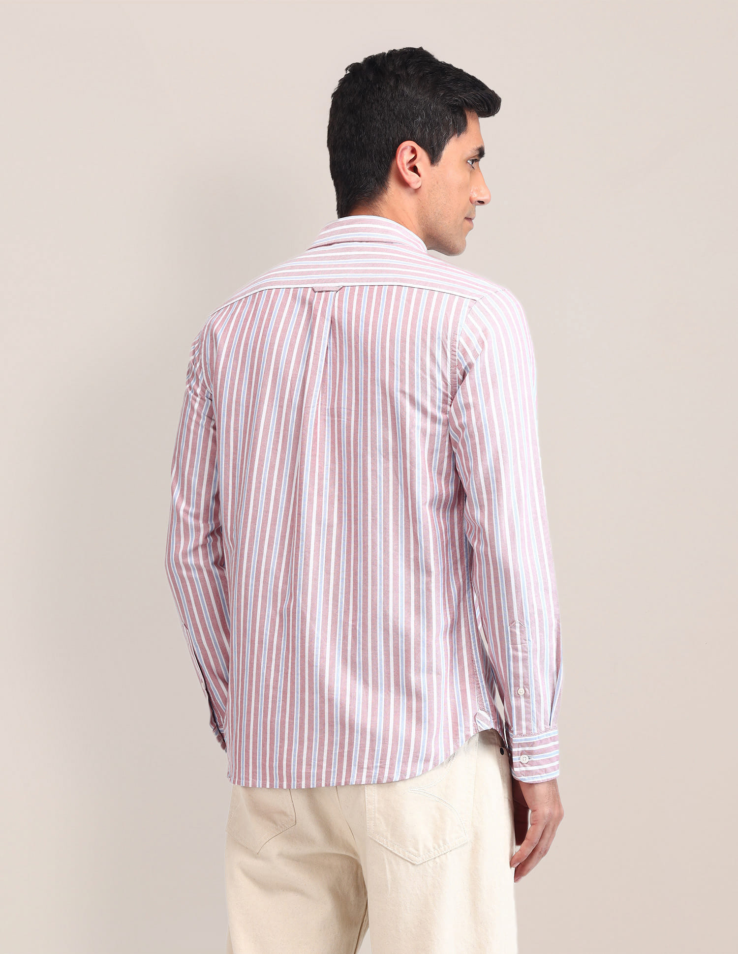 Buy U.S. Polo Assn. Vertical Striped Oxford Shirt - NNNOW.com