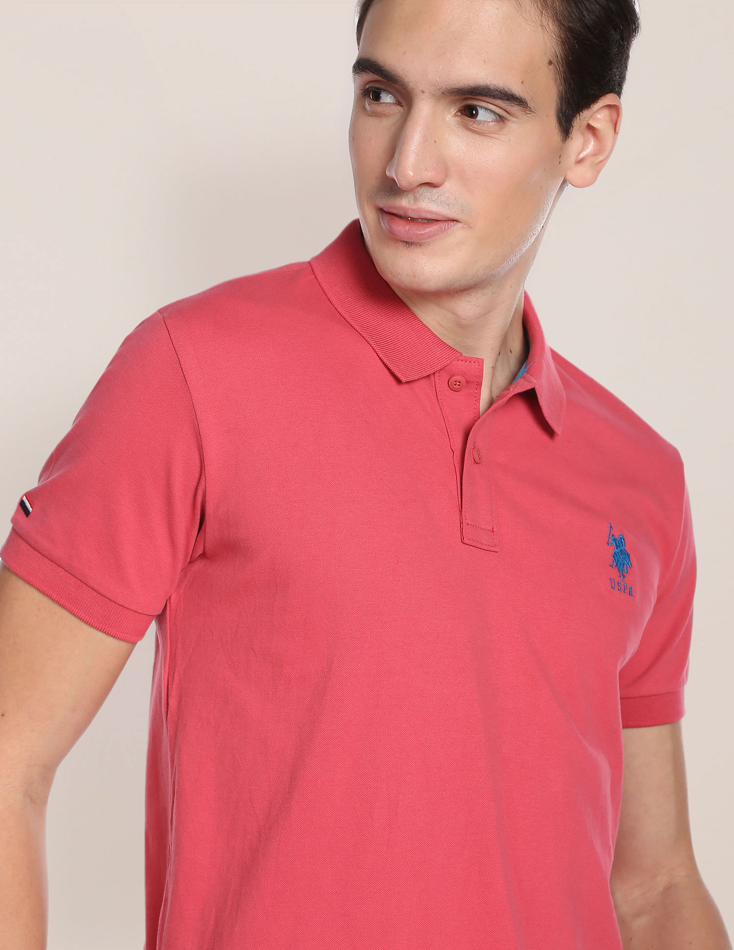 PIQUE SMALL LOGO POLO SHIRT– U.S. Polo Assn.