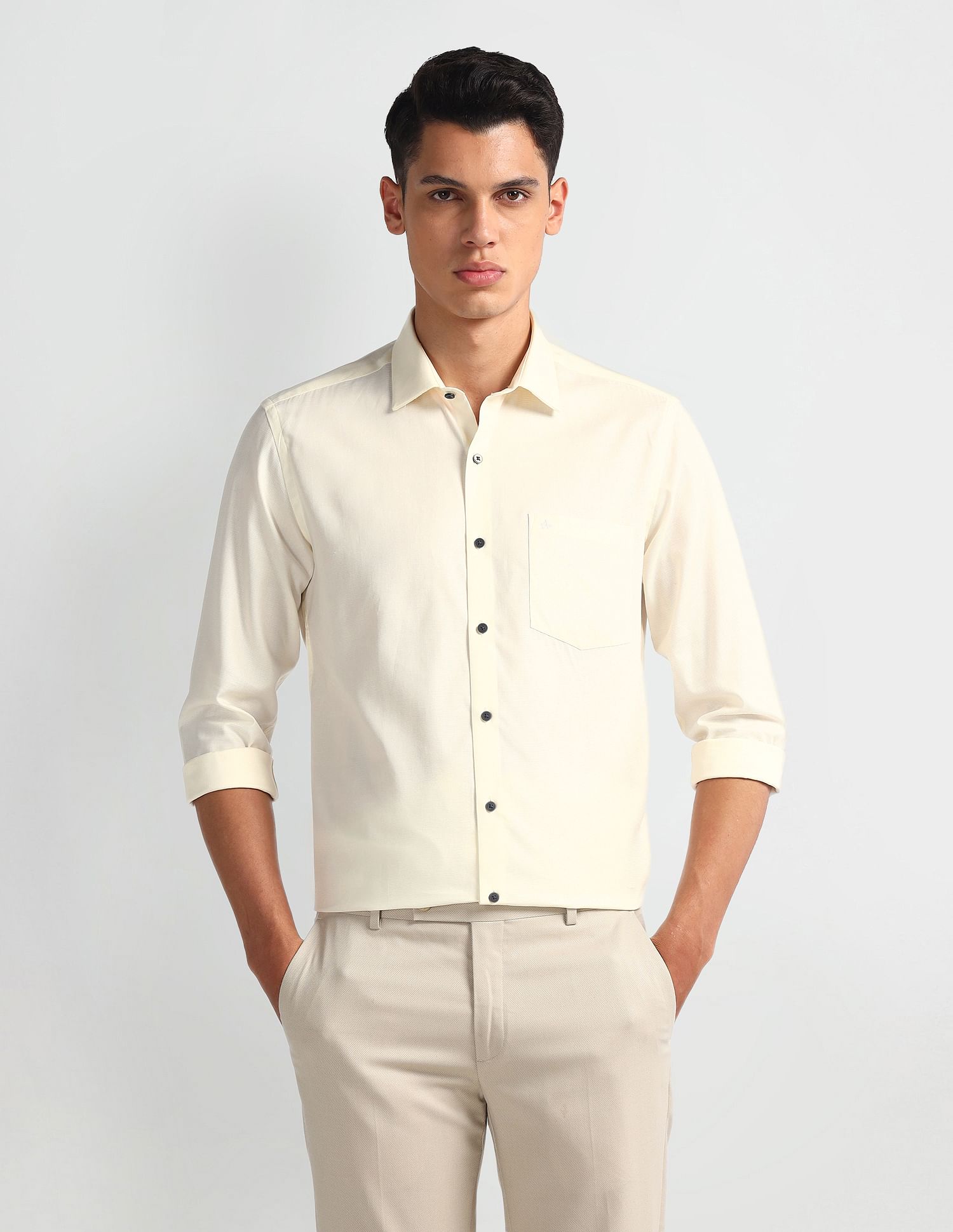 Arrow Manhattan Slim Cotton Shirt