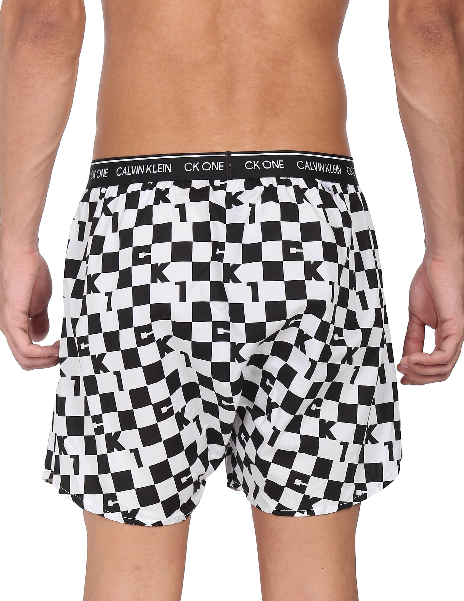 Buy Calvin Klein Underwear Men Black And White Checkerboard