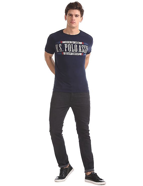 U.S. Polo Assn. Denim Co. Muscle Fit Printed T-Shirt