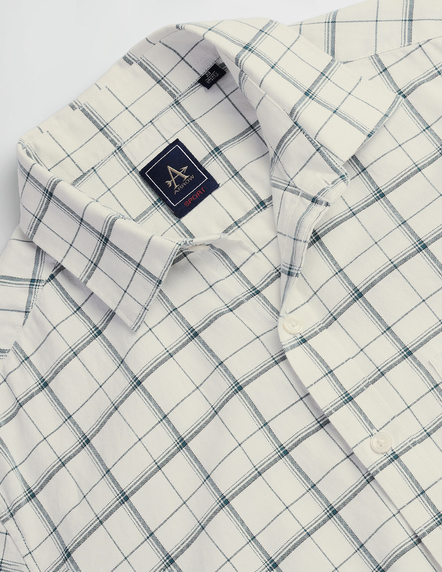 Arrow Sports Tartan Check Cotton Shirt