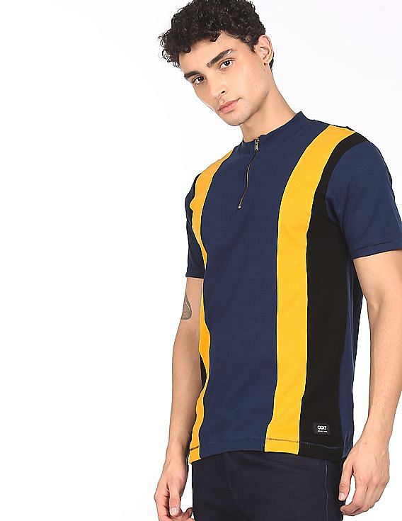 Buy Mustard Yellow Tshirts for Men by Teamspirit Online