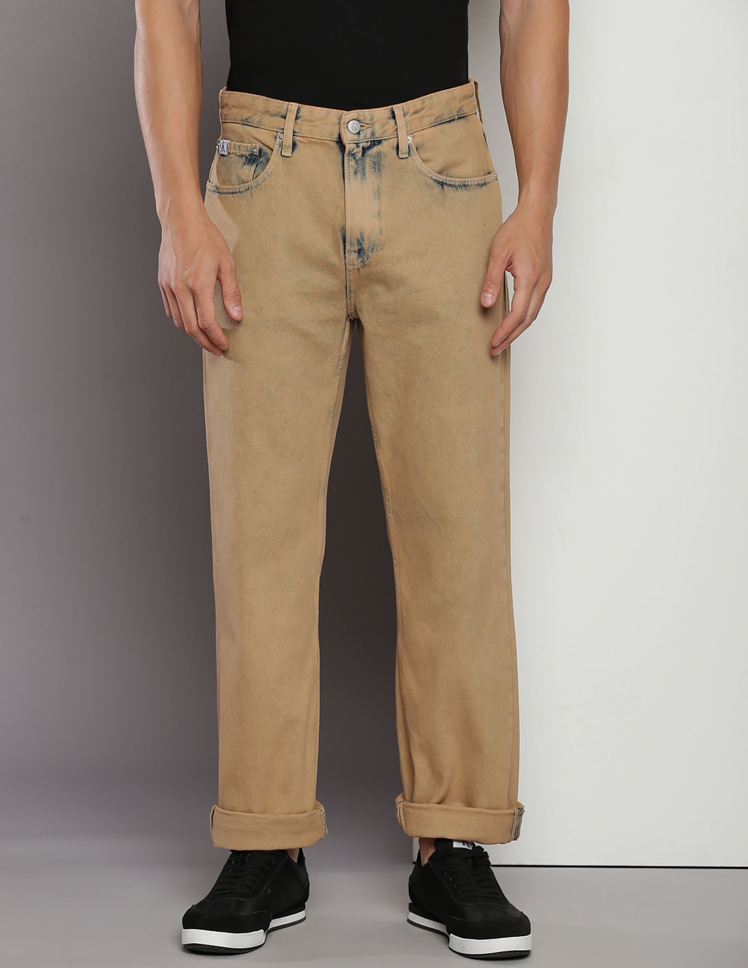Buy Calvin Klein Cotton 90s Straight Fit Jeans - NNNOW.com