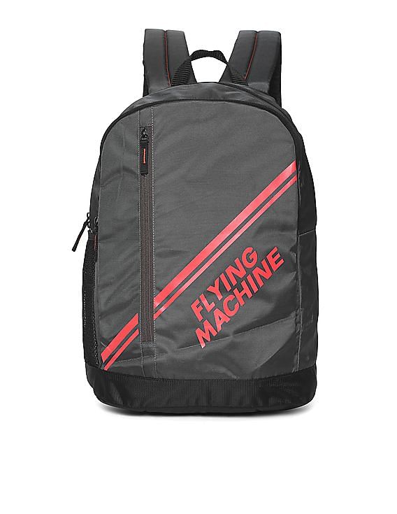 Buy Flying Machine Brand Print Laptop Backpack NNNOW