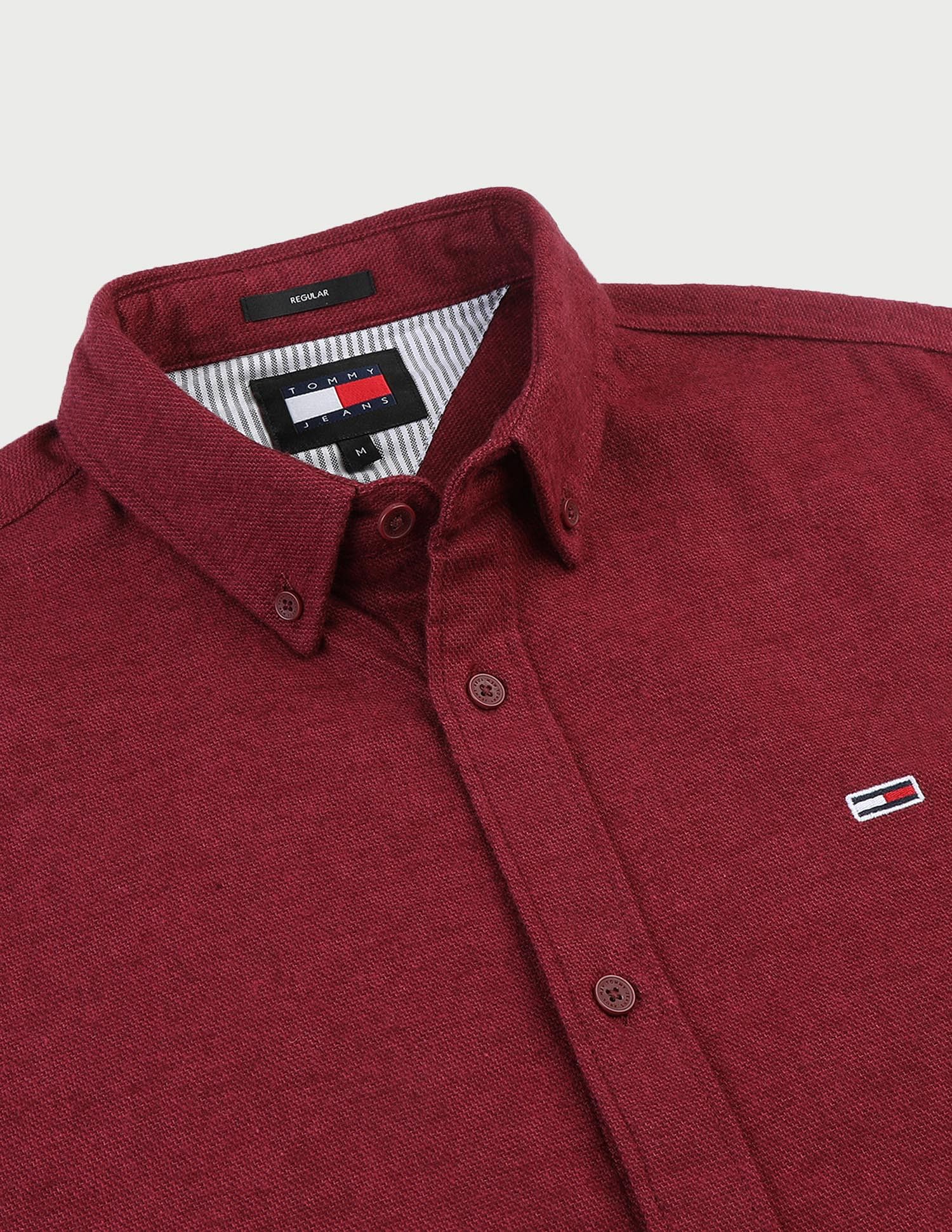 Tommy Hilfiger Regular Grindle Flannel Cotton Shirt