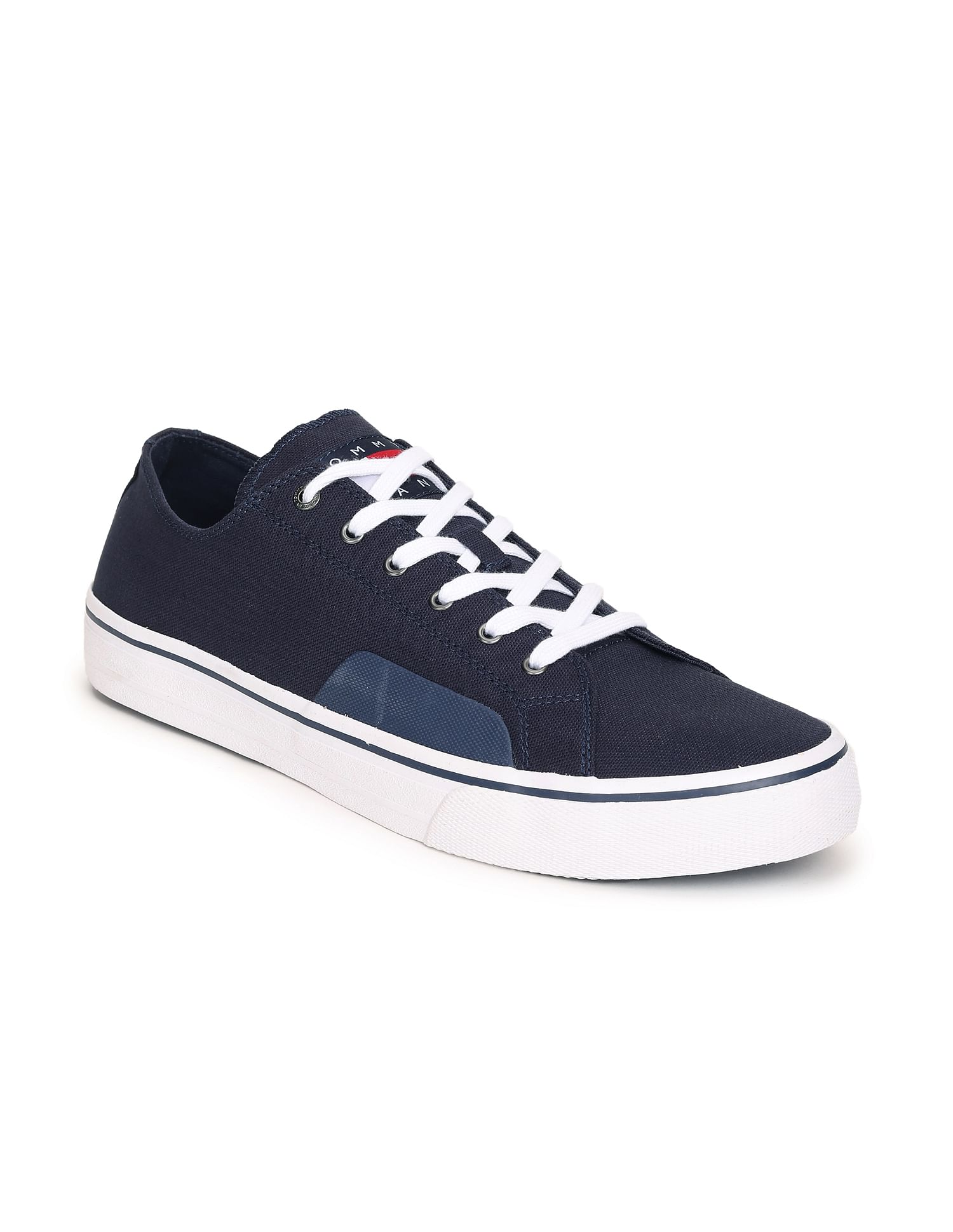 Buy Tommy Hilfiger Men Sustainable Solid Sneakers NNNOW