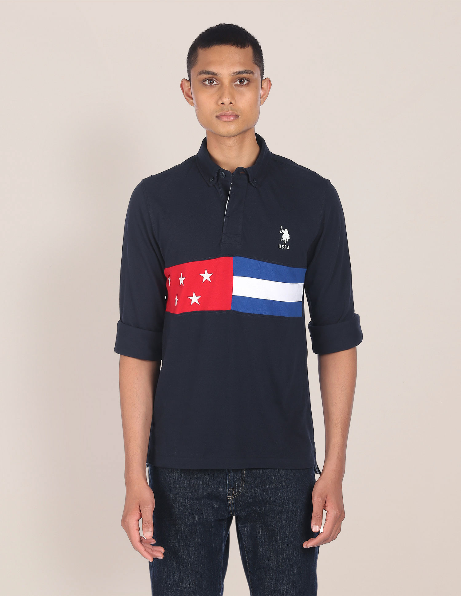 U.S. Polo Assn. Long Sleeve Polo Shirt