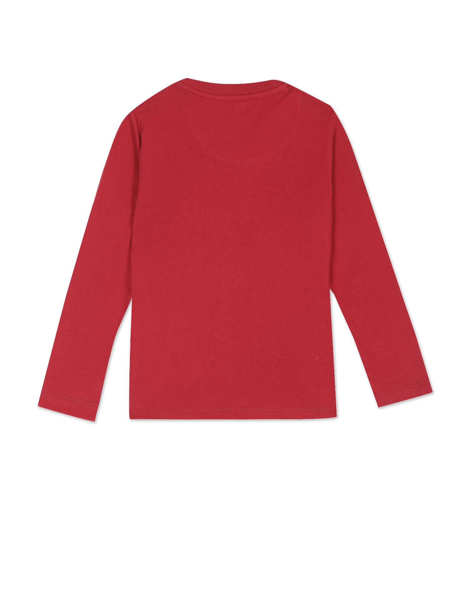 red long sleeve shirt kids