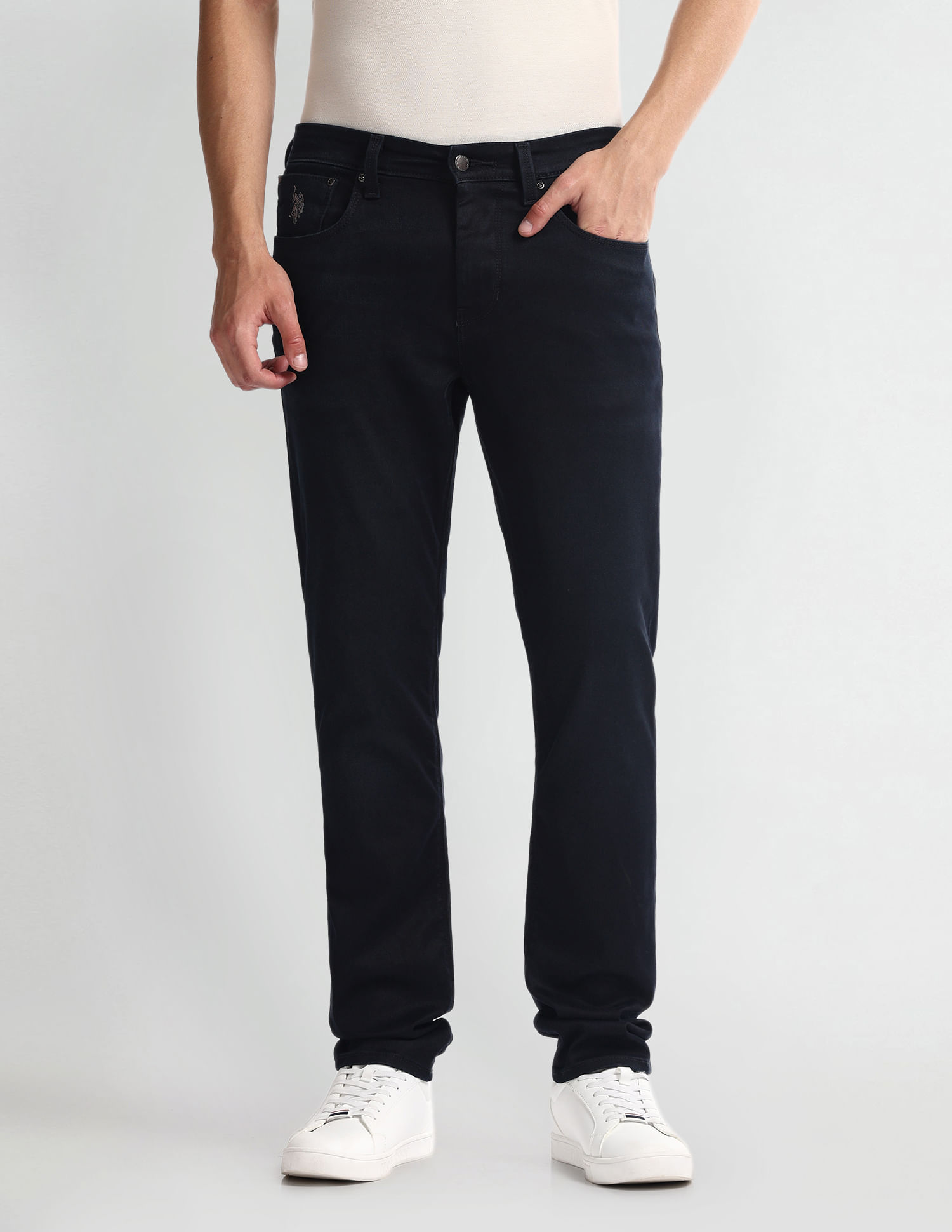 U.S. Polo Assn. Denim Co. Brandon Slim Tapered Fit Blue Jeans