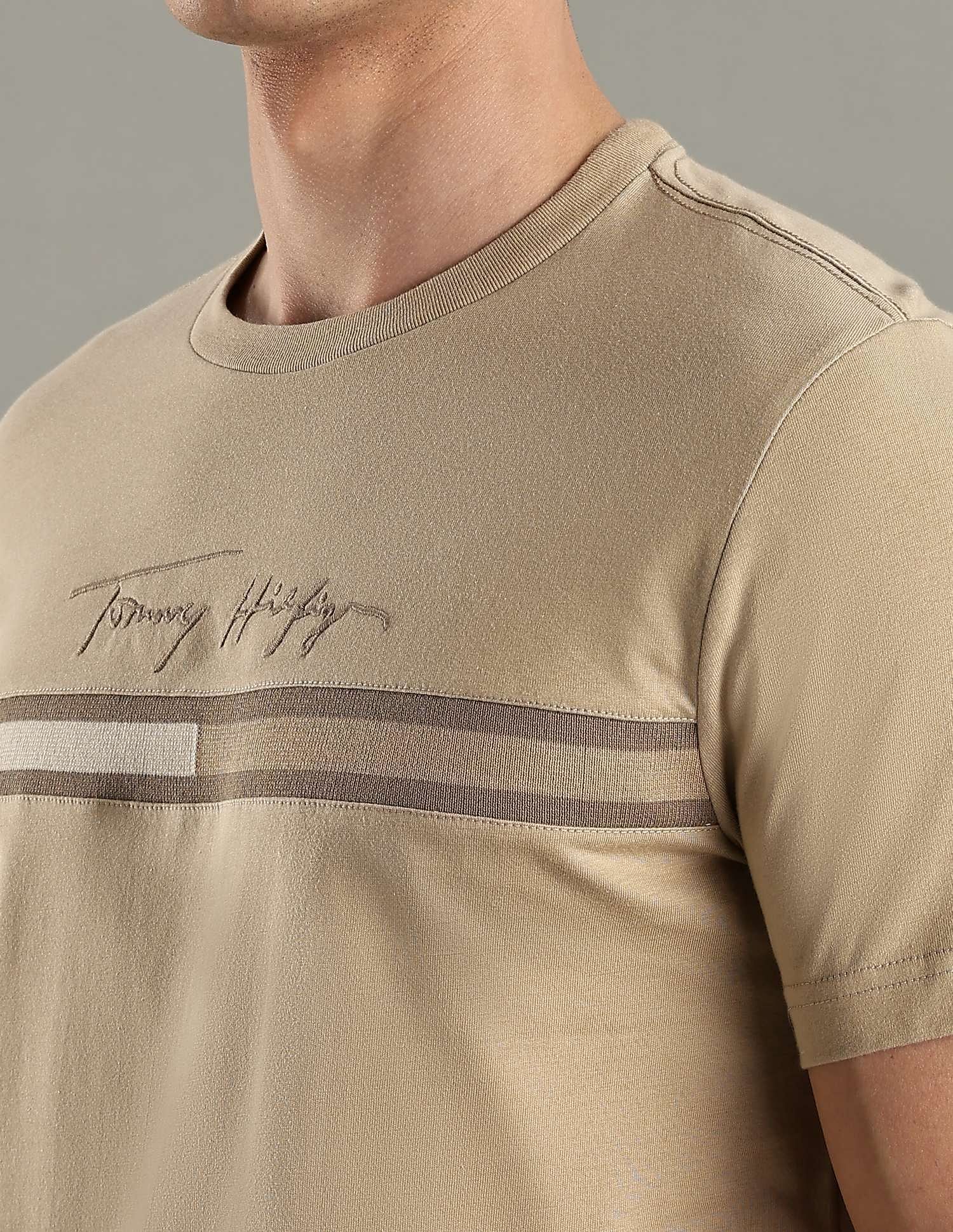 Tommy Hilfiger Logo Regular-Fit Cotton T-Shirt