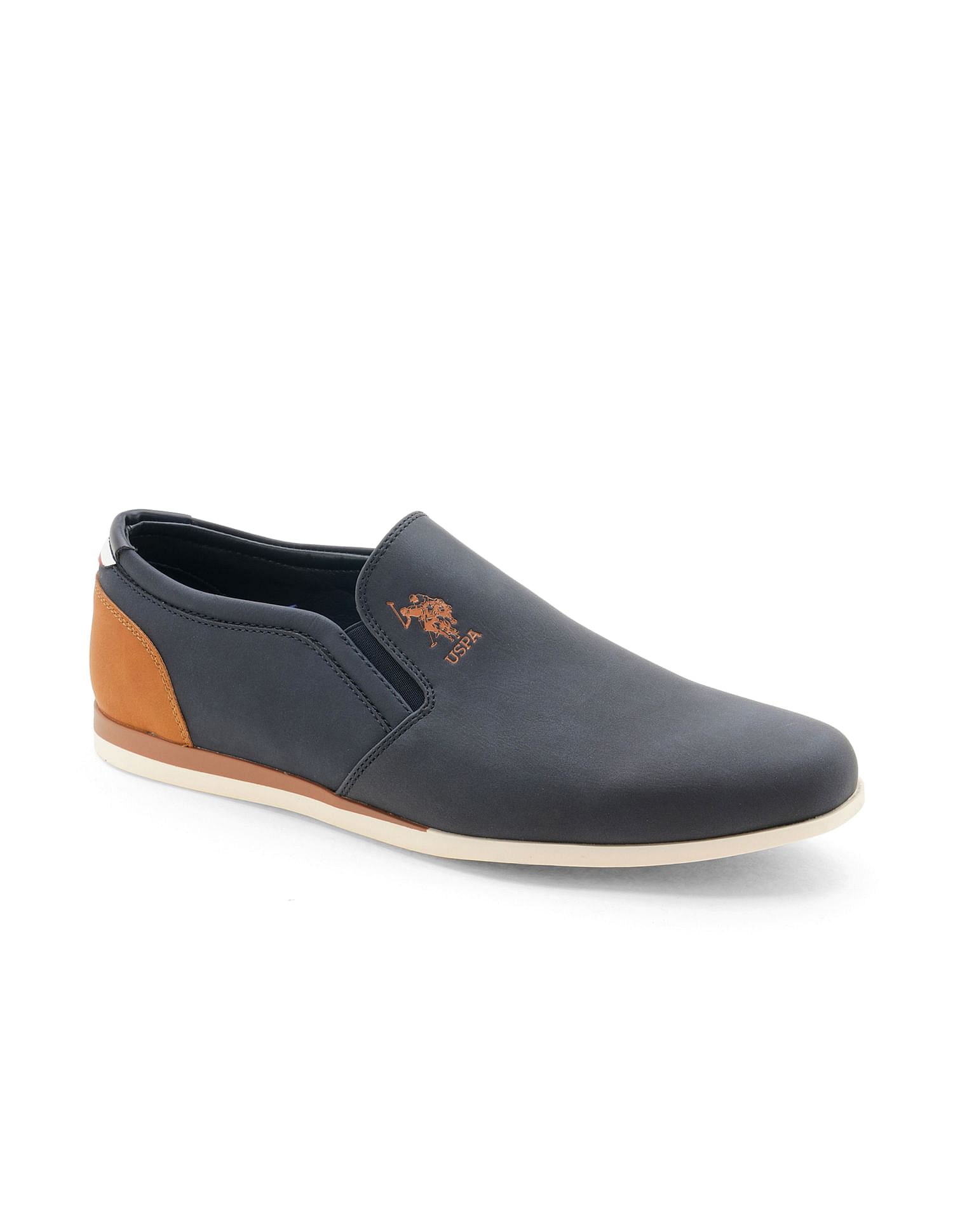 U.S. Polo Assn. Men Dake Navy Work Casuals Slip On