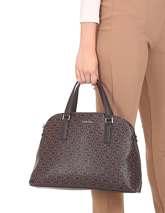 Buy Calvin Klein Women Brown Handbag Brown Online @ Best Price in India