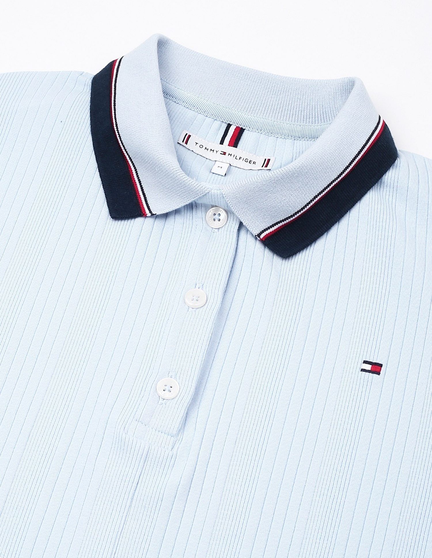 Tommy Hilfiger Cotton Polo Collar T-Shirt Dress