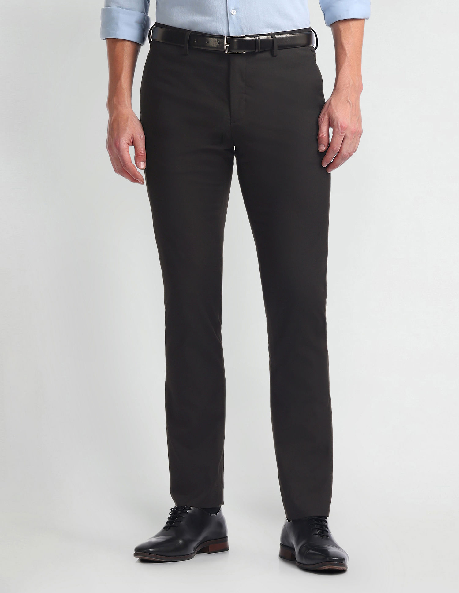 Arrow Slim Fit Smart Flex Trousers