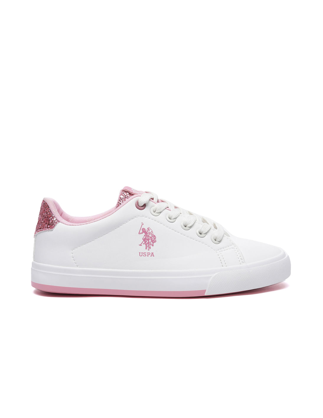 U.S. Polo Assn. Women Panelled Solid Lace Up Beverly Sneakers