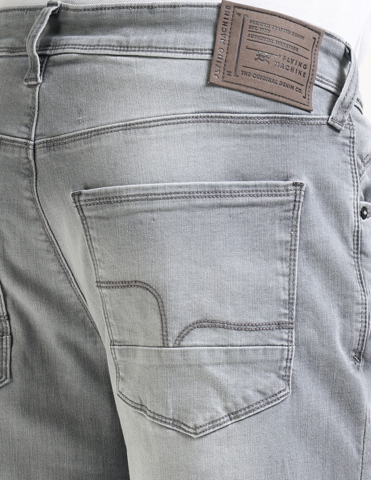 Buy Flying Machine Freddie Slim Straight Fit Stone Wash