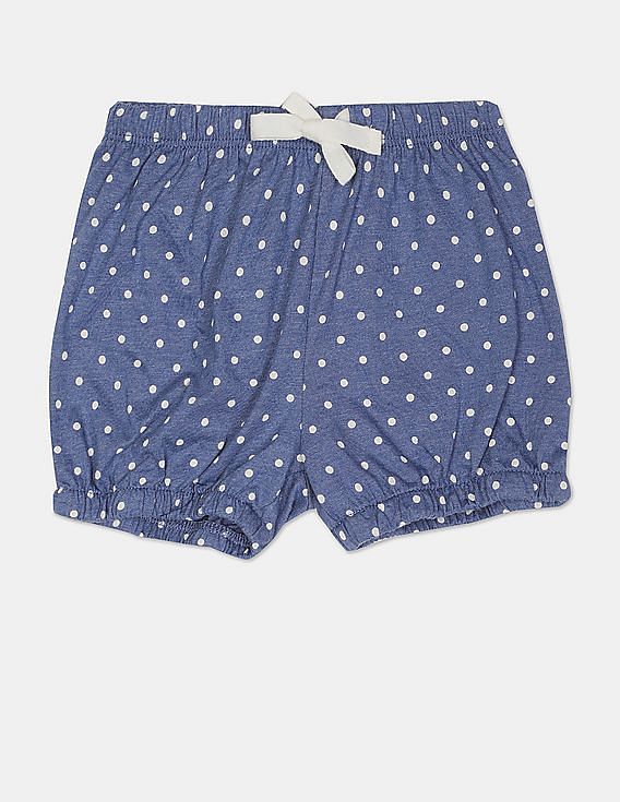 GAP Girls Blue Jersey Bubble Shorts