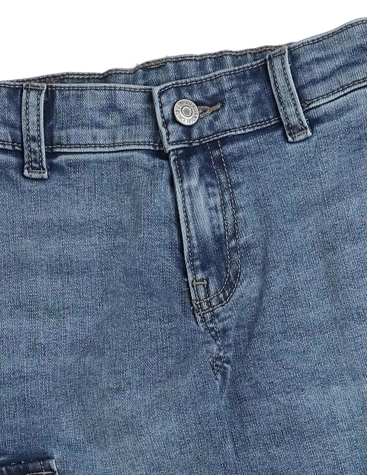 Buy U.S. Polo Assn. Kids Boys Relaxed Fit Cargo Jeans - NNNOW.com