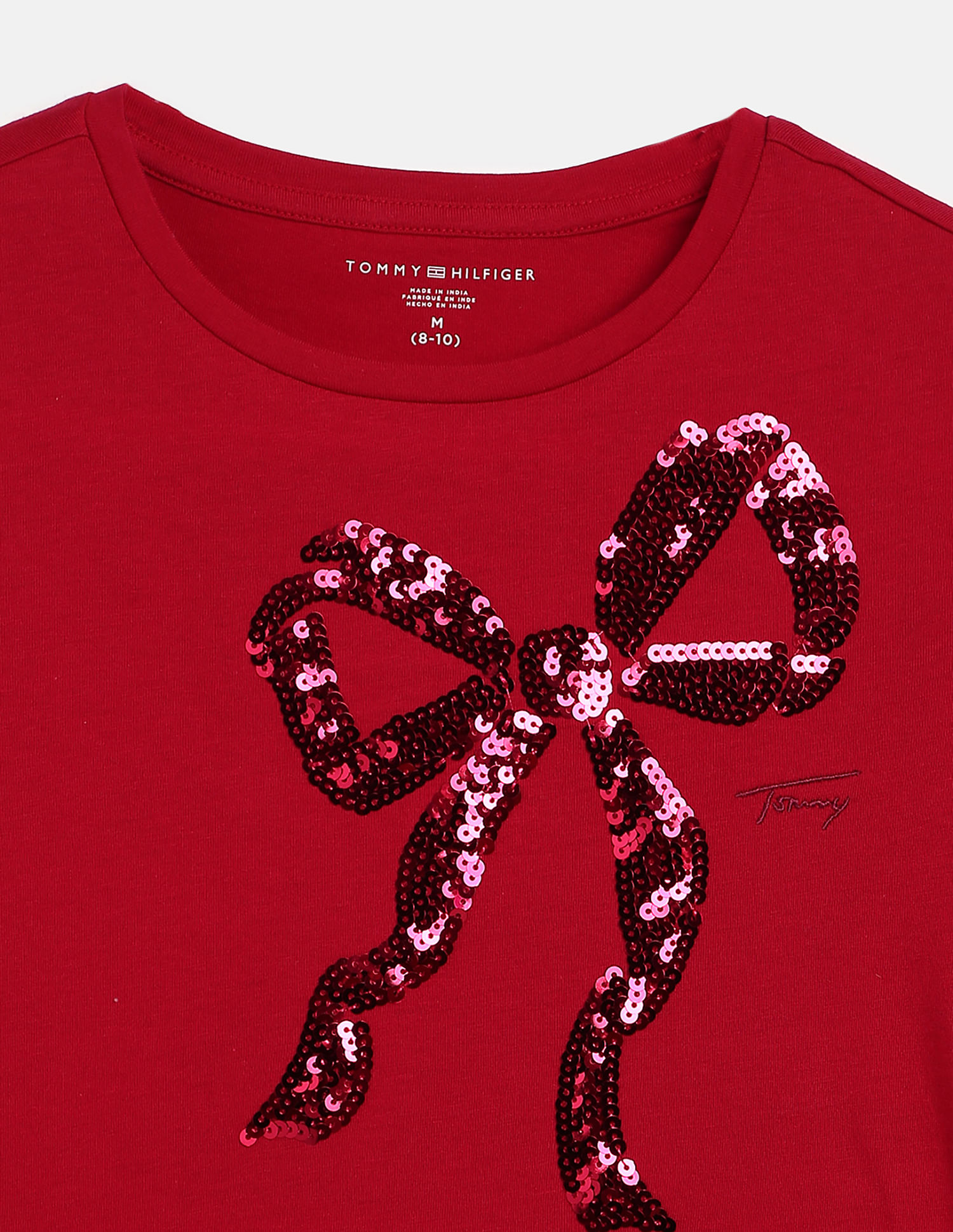 Tommy Hilfiger Kids Girls Vail Fashion T-Shirt