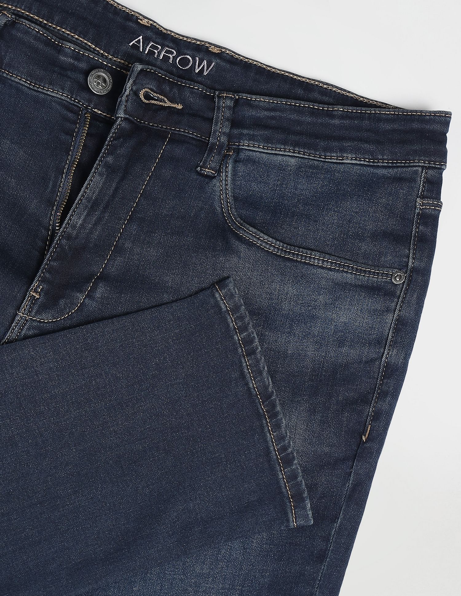 Arrow Jameson Slim Fit Mid Rise Jeans