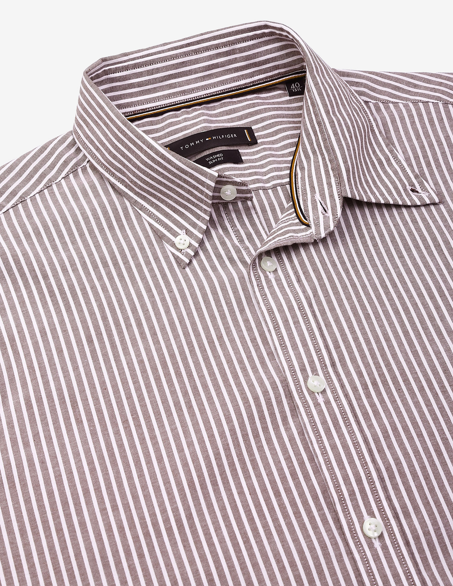 Tommy Hilfiger Vertical Striped Oxford Shirt