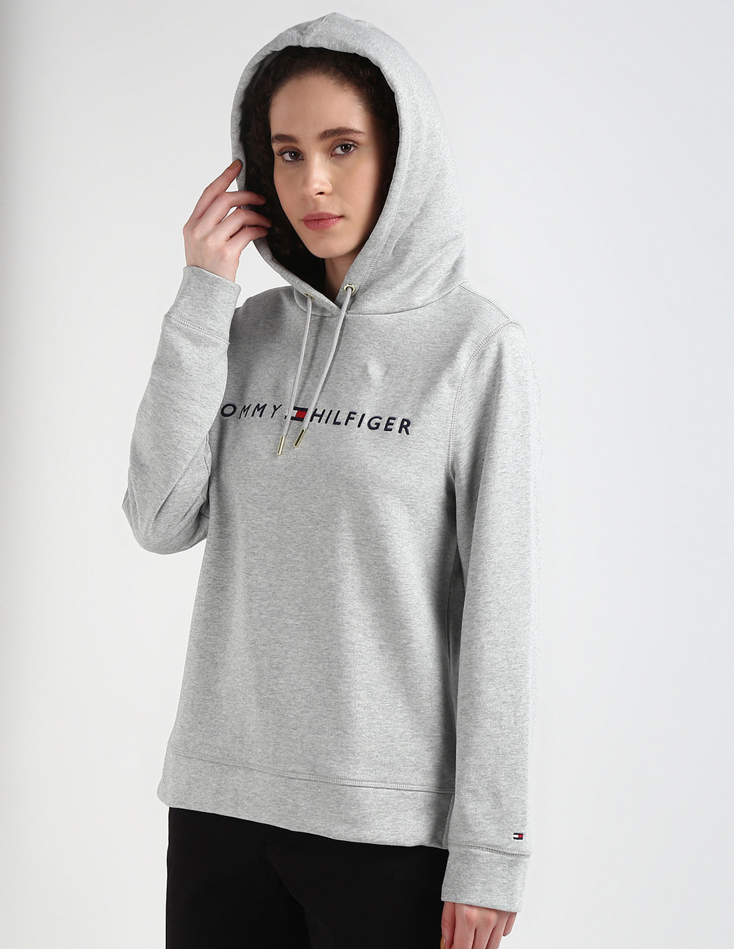 Tommy Hilfiger Essential Brand Hooded Sweatshirt