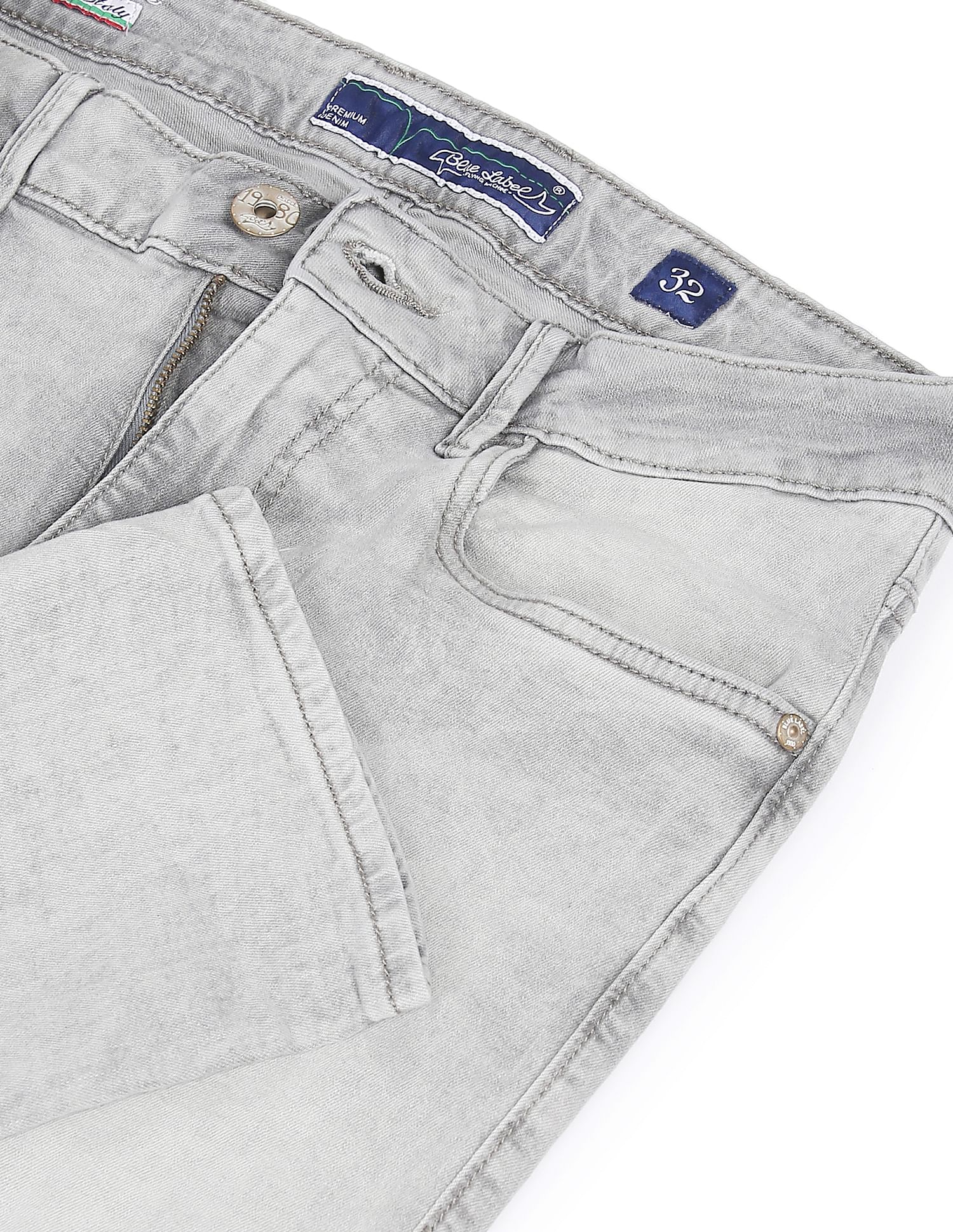 Flying Machine Michael Slim Tapered Fit Mid Rise Jeans