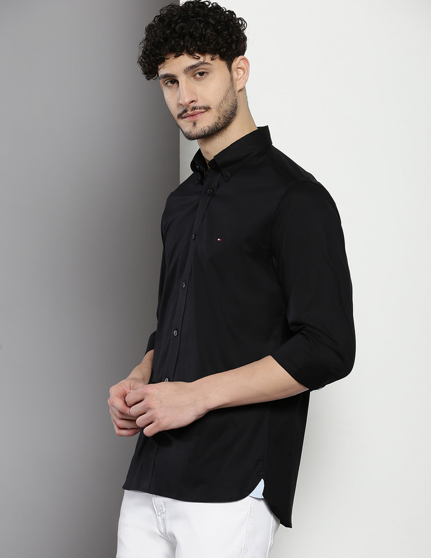 Tommy Hilfiger Solid Twill Shirt