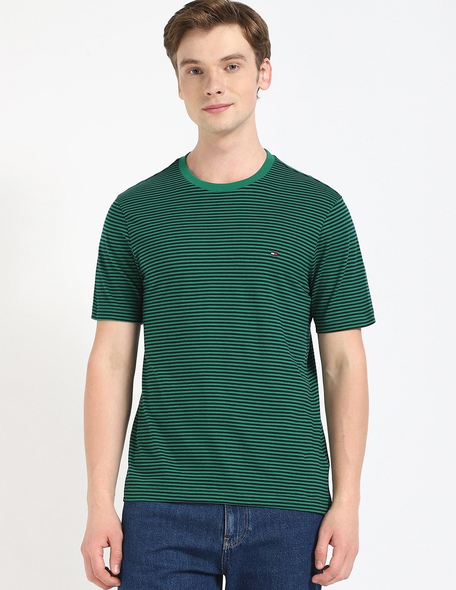 Tommy Hilfiger Solid Regular Fit T-shirt