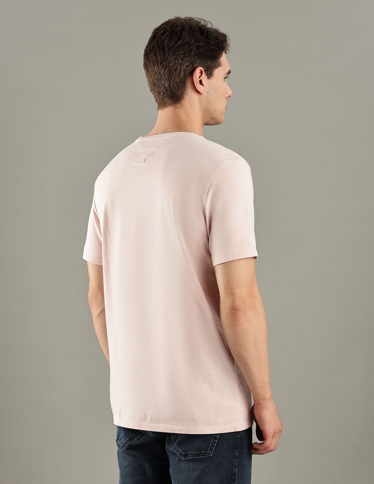 Tommy Hilfiger Solid Regular-Fit Cotton T-Shirt