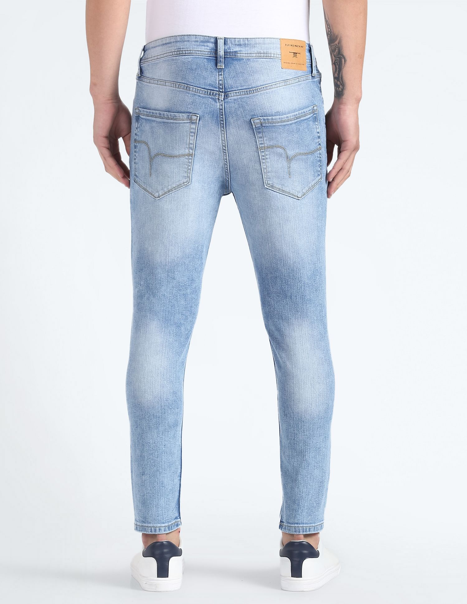 Flying Machine Morrison Skinny Cropped Jeans