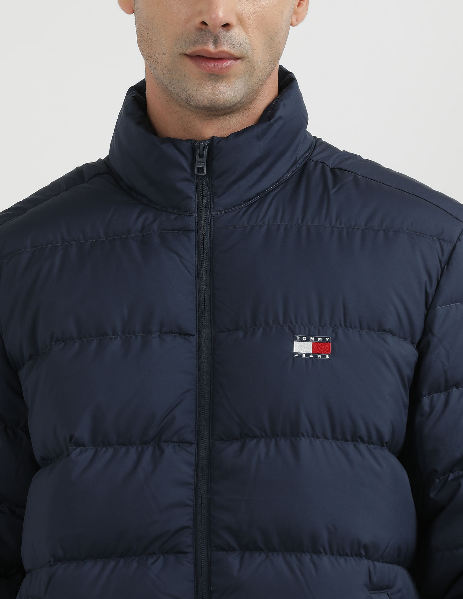 Tommy Hilfiger Kids Regular Fit Solid Padded Jacket
