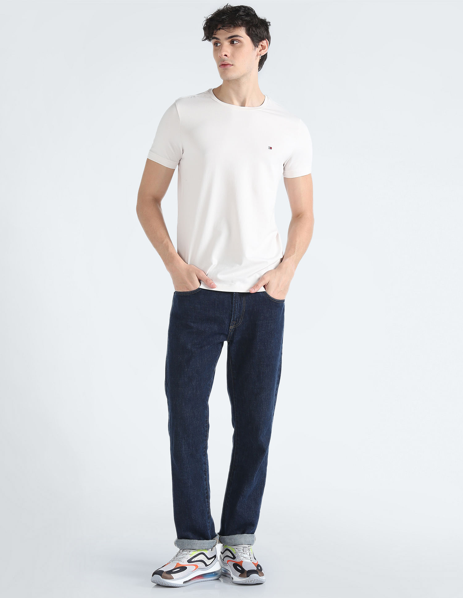 Tommy Hilfiger Transitional Organic Cotton Stretch Slim T-Shirt