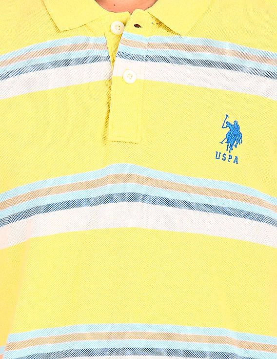 U.S. Polo Assn. Cotton Striped Polo Shirt