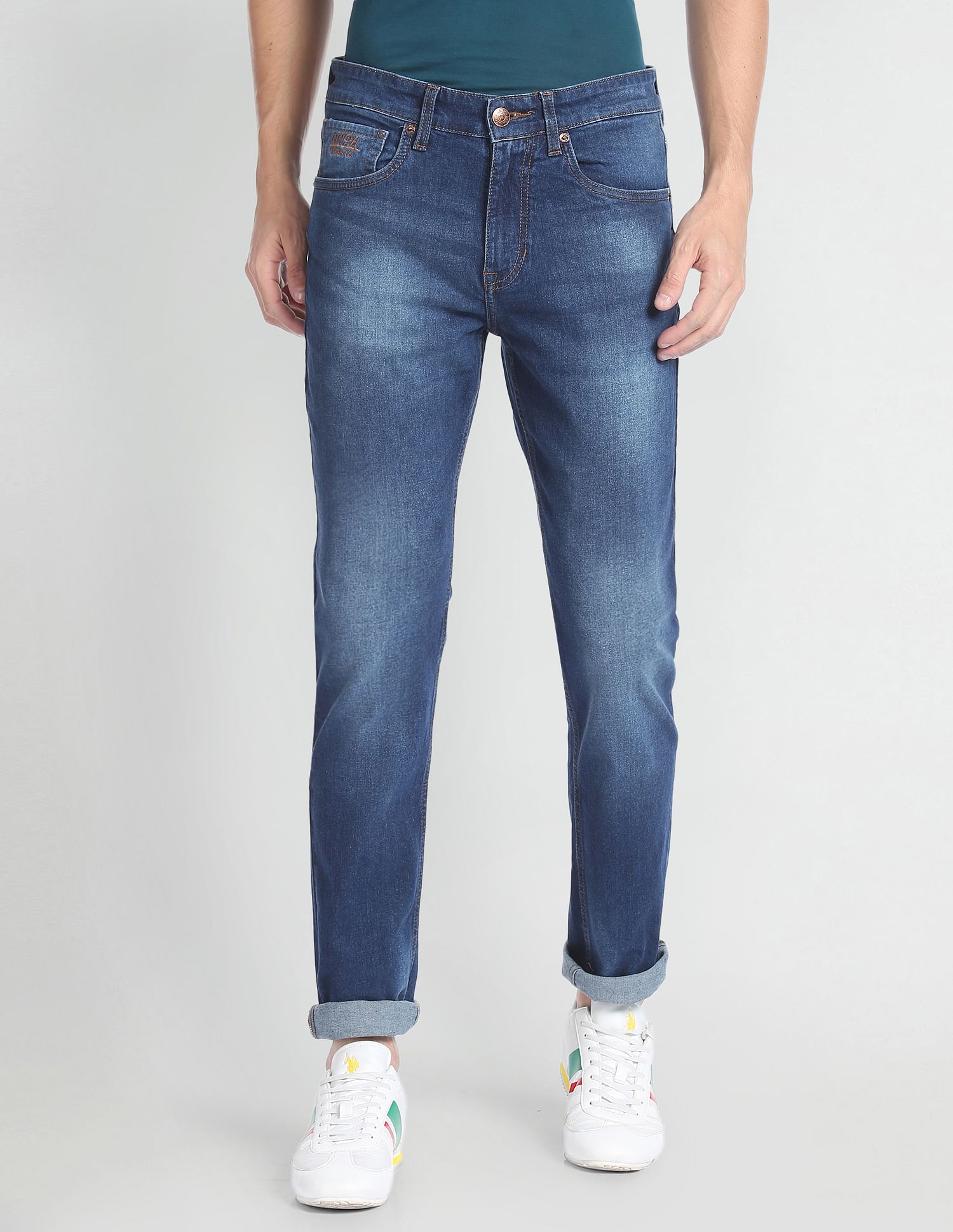 U.S. Polo Assn. Denim Co. Brandon Slim Tapered Fit Blue Jeans