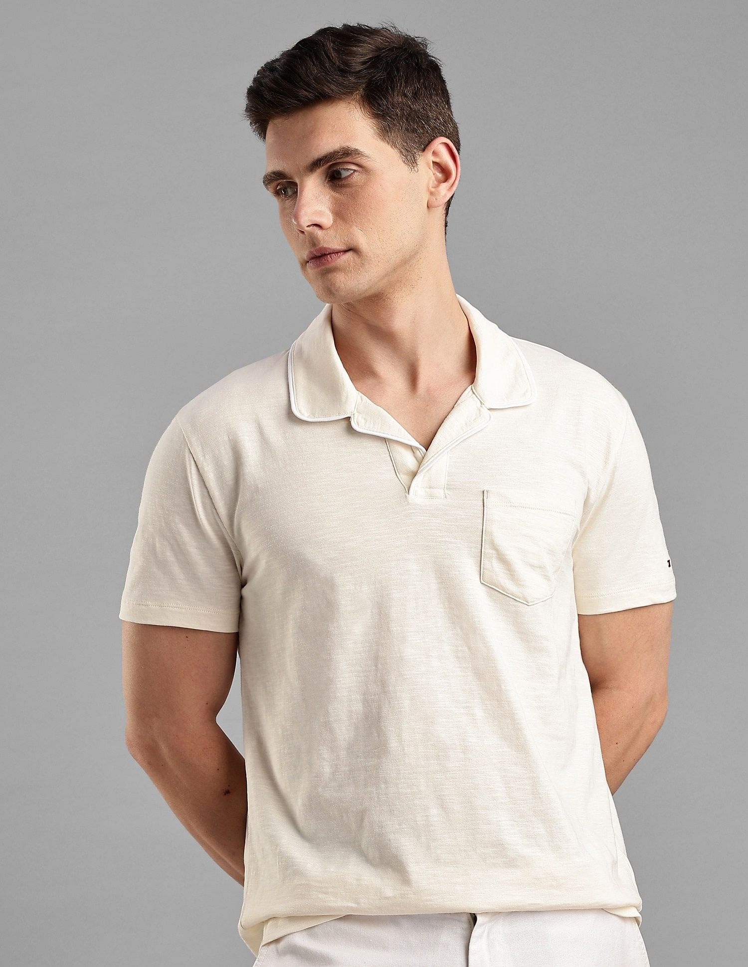 Tommy Hilfiger Solid Regular-Fit Cotton Polo Shirts