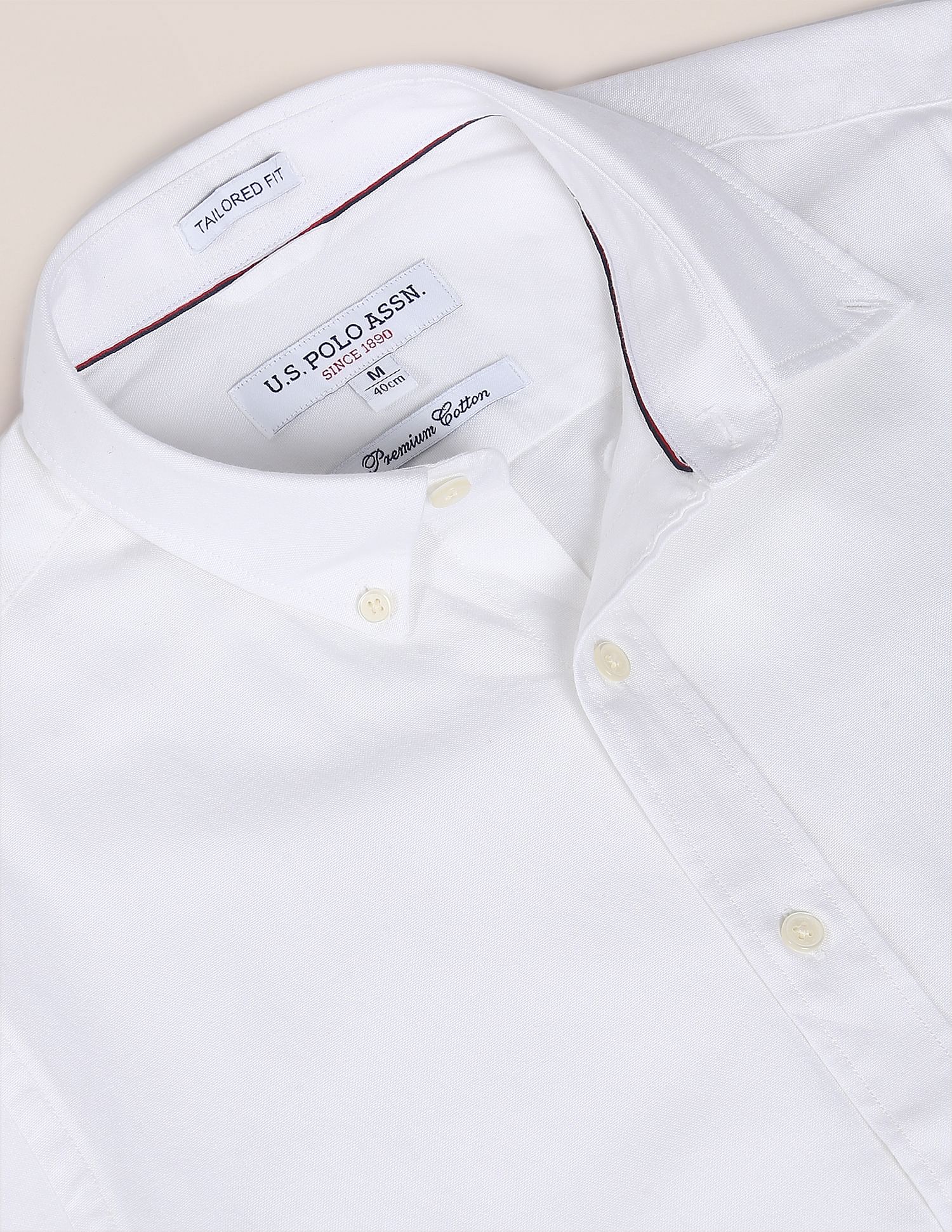 U.S. Polo Assn. Pure Cotton Oxford Casual Shirt
