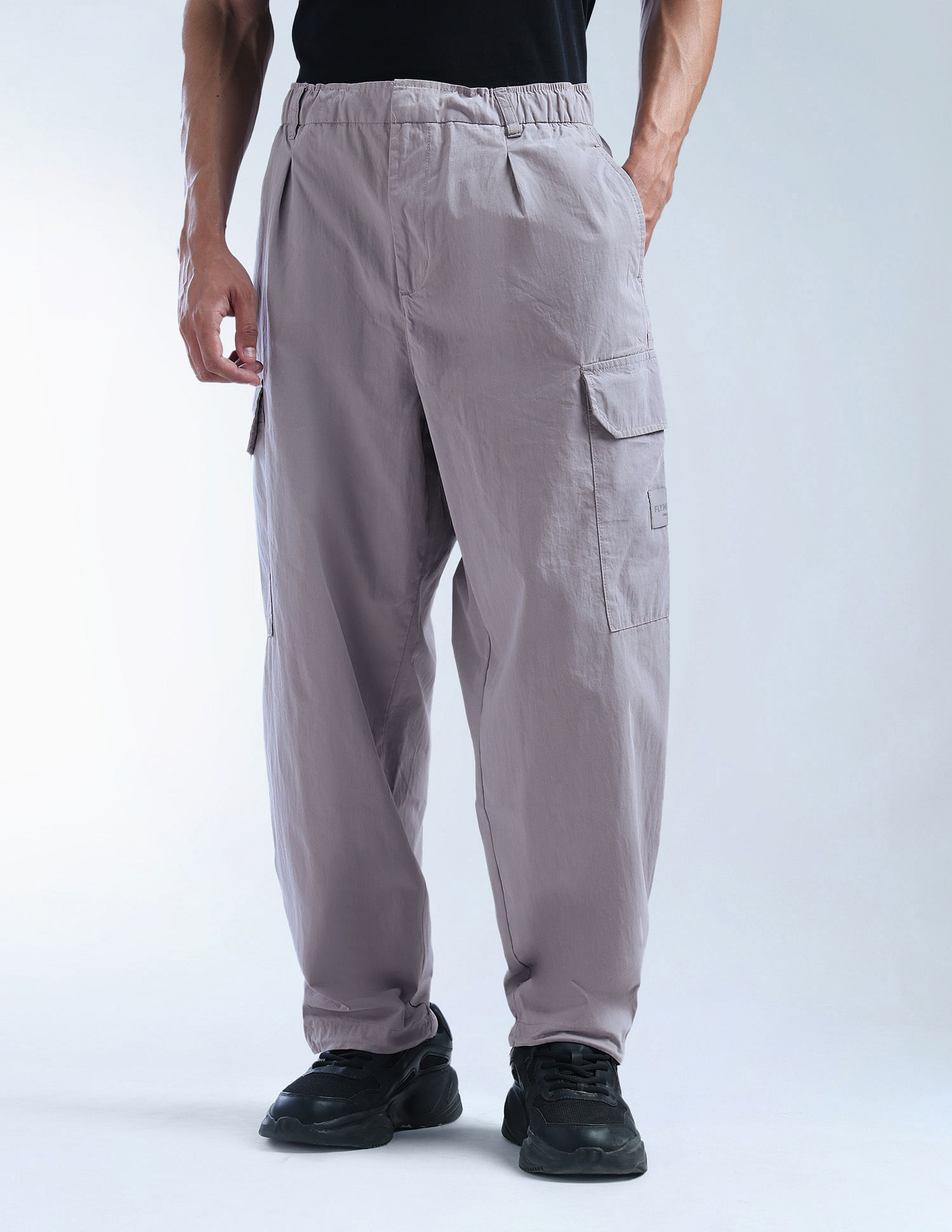 Flying Machine Solid Cobain Loose Fit Cargos