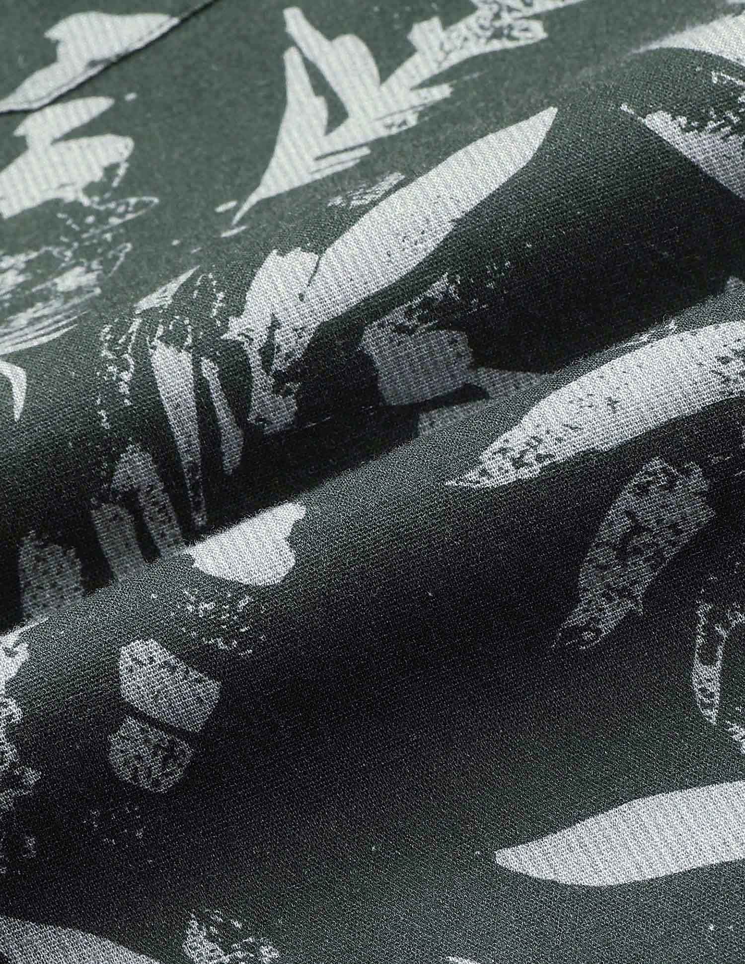 U.S. Polo Assn. Tailored Fit Tropical Printed Shirt