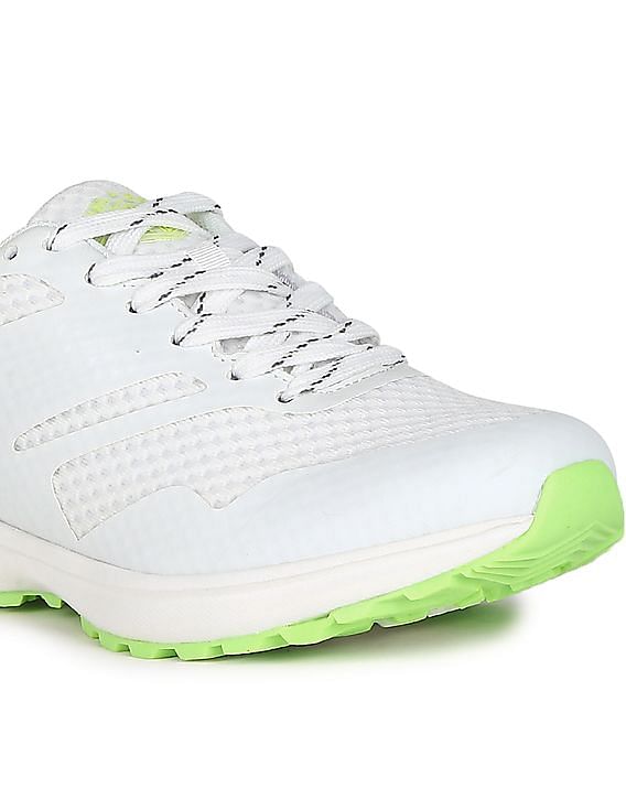 Flying Machine Lace Up Contrast Outsole Welsh Sneakers