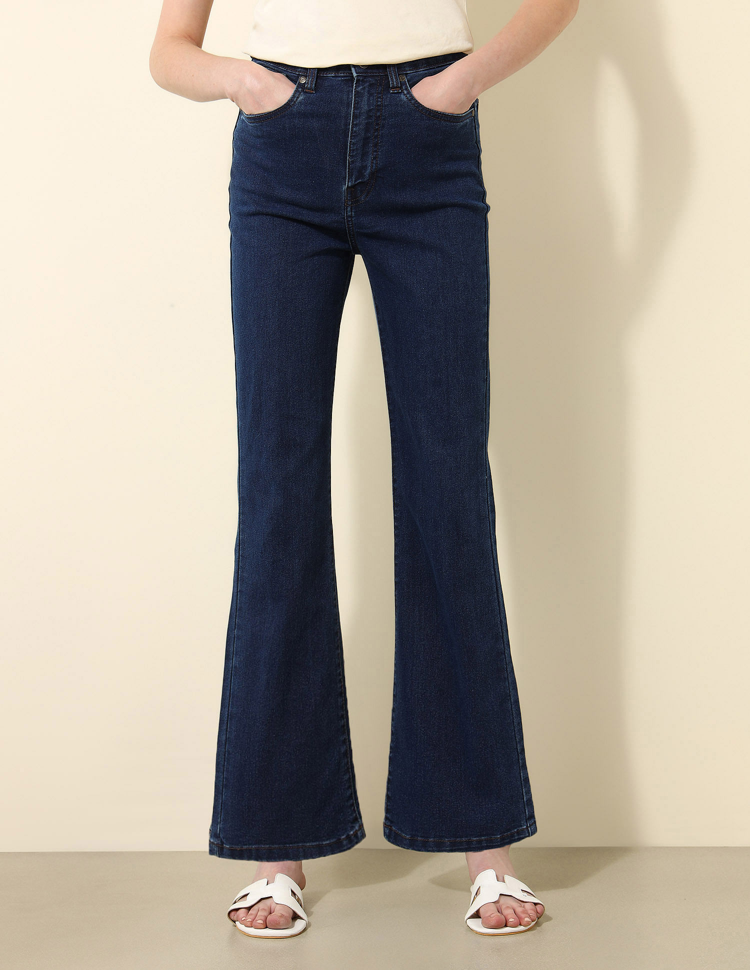 U.S. Polo Assn. Women Ultra-High Rise Bootcut Jeans