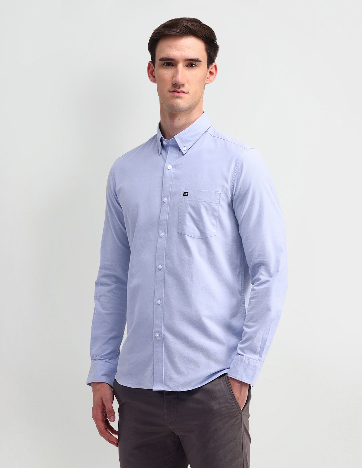 Arrow Sport Slim Fit Oxford Shirt