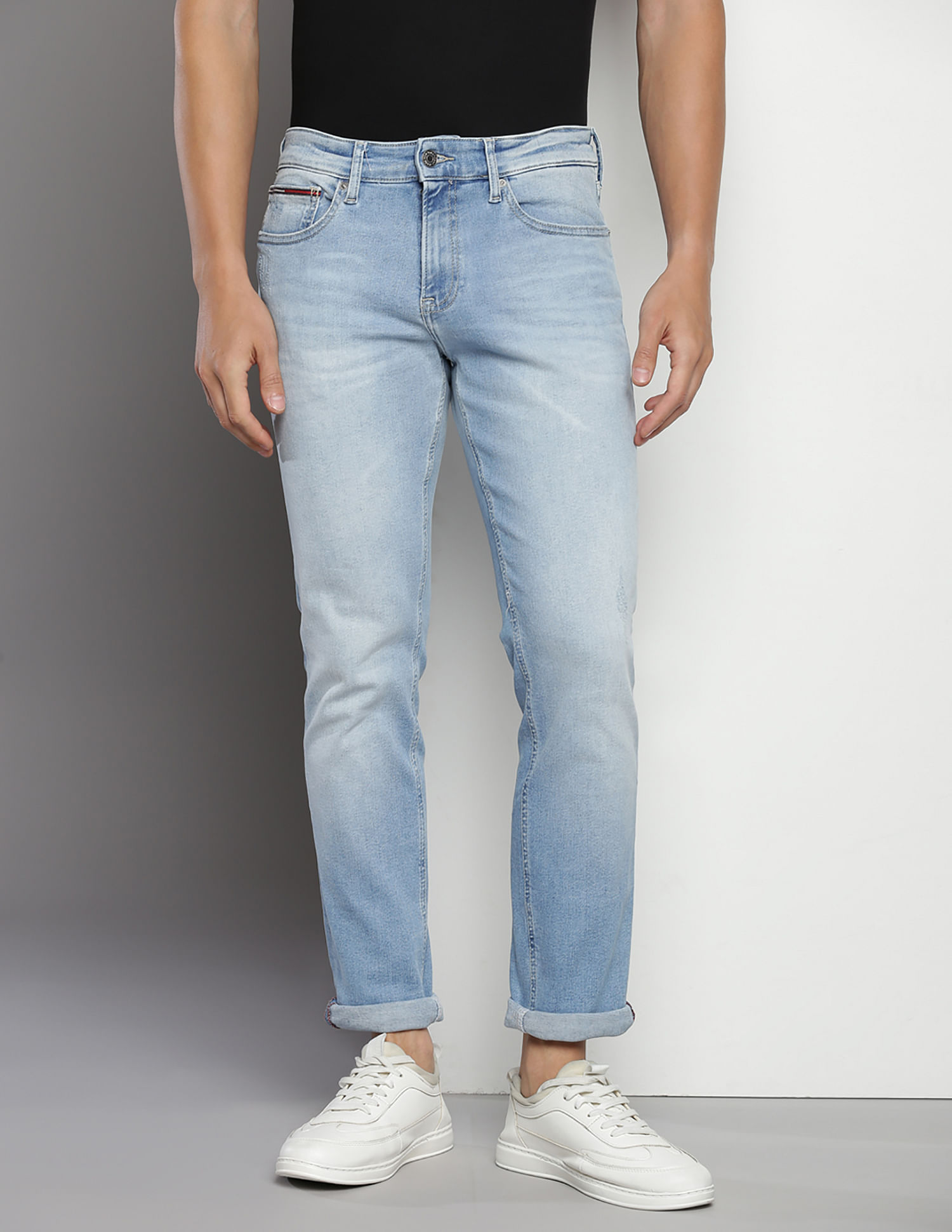 Tommy Hilfiger Scanton Slim Fit Stone Wash Jeans