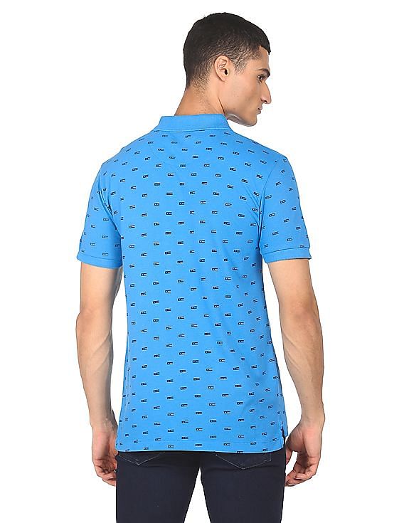 U.S. Polo Assn. Pique Printed Polo Shirt
