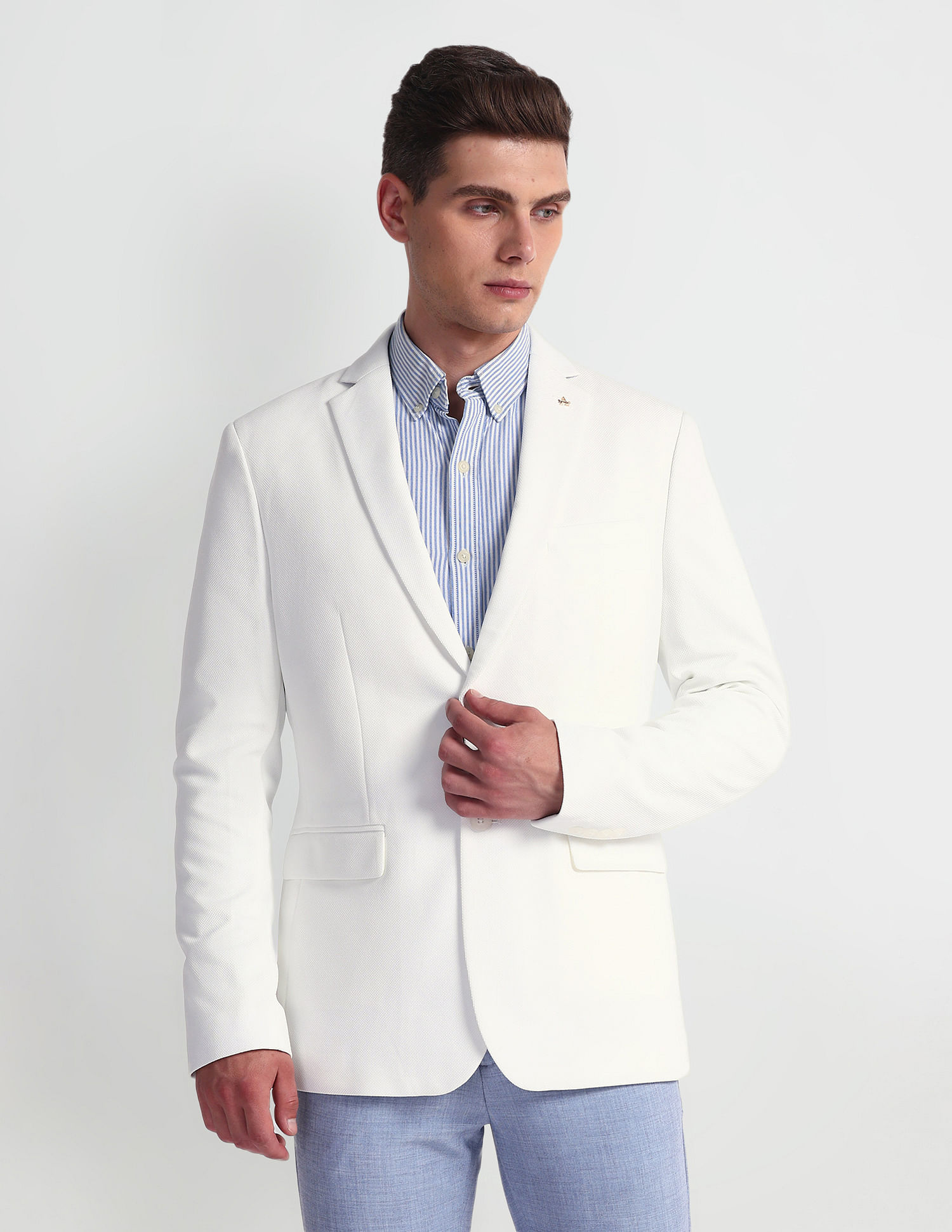 Arrow Zero Calorie Slim Knit Blazer