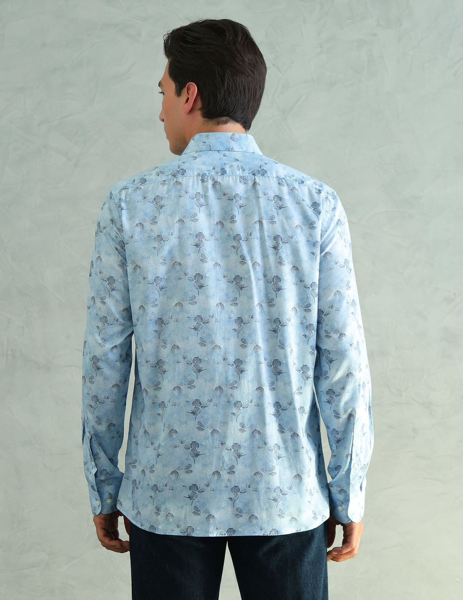 Arrow Newyork Slim Fit Smart Printed Shirt
