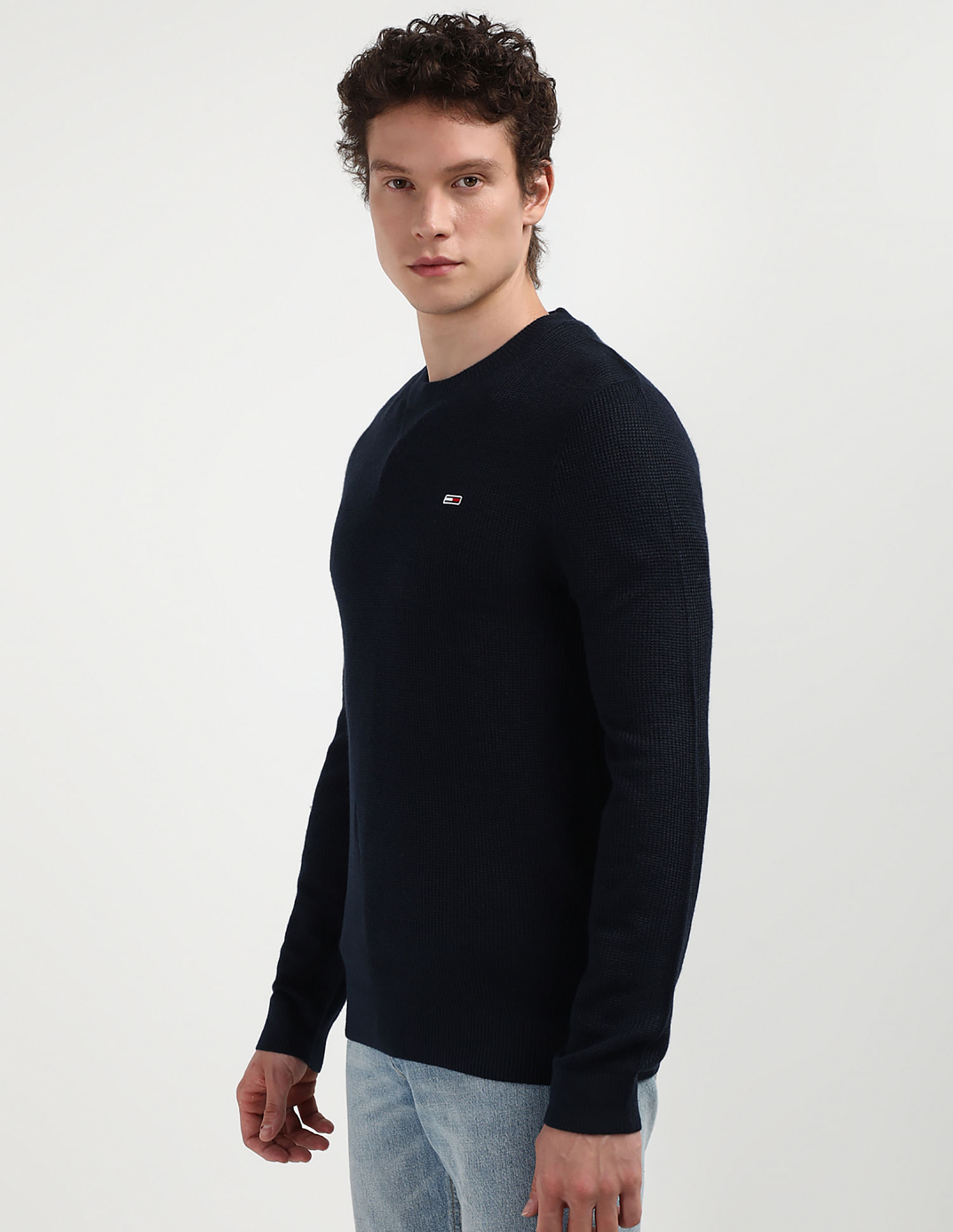 Tommy Hilfiger Slim Essential Waffle Sweater